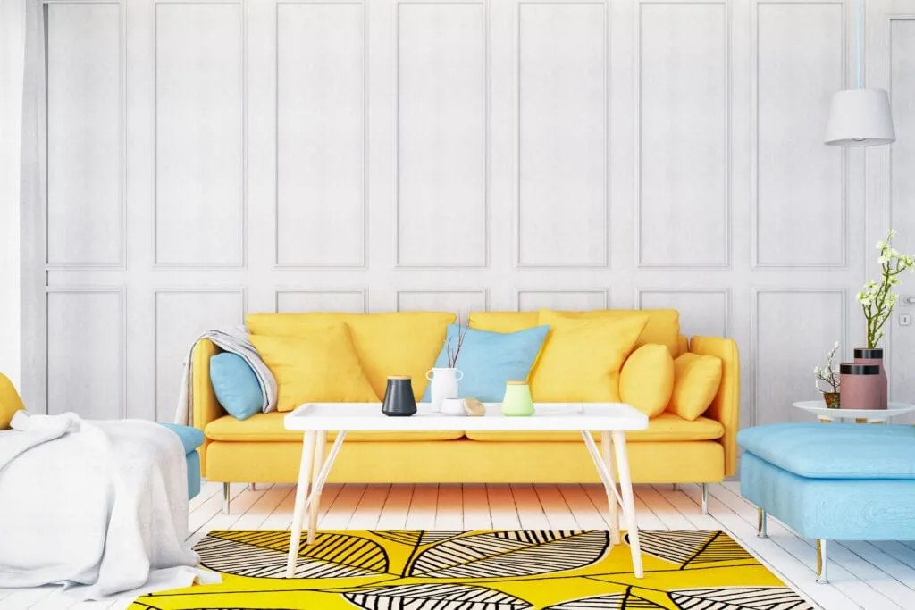 How to Balance out Those Trendy, Bold Colors in Your Interior Design