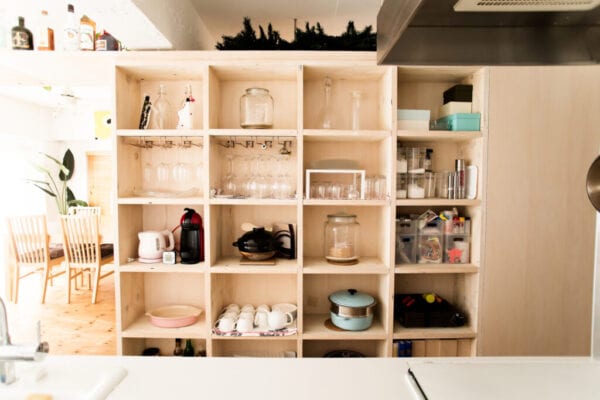 Clever Open Shelving Ideas To Divide And Conquer Your Space