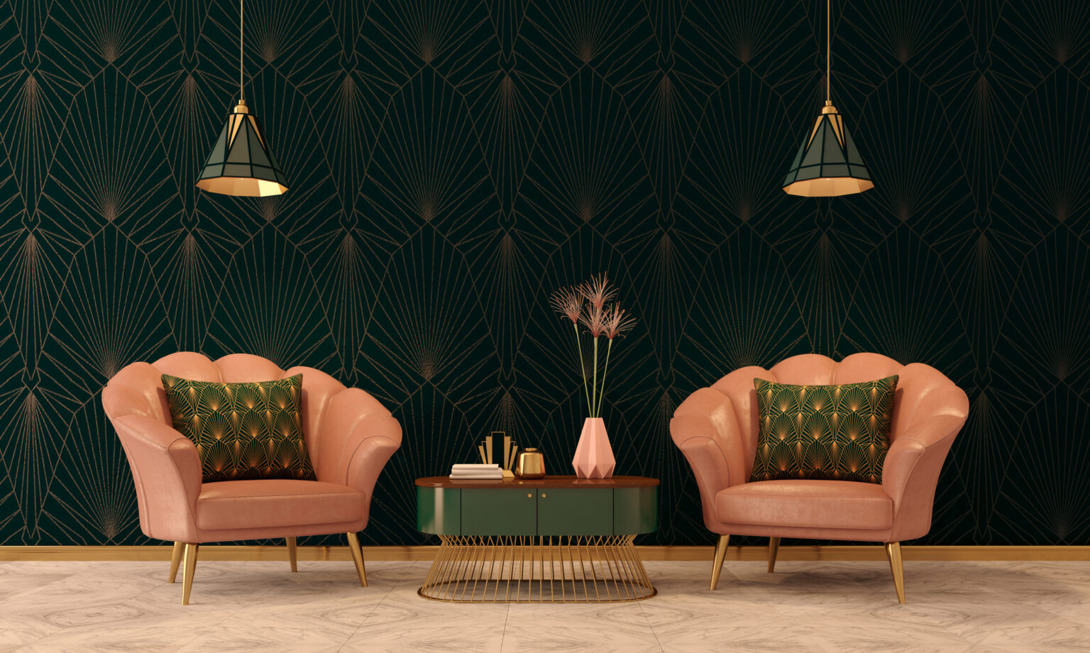 10 Hot Trends For Adding Art Deco Into Your Interiors 9569