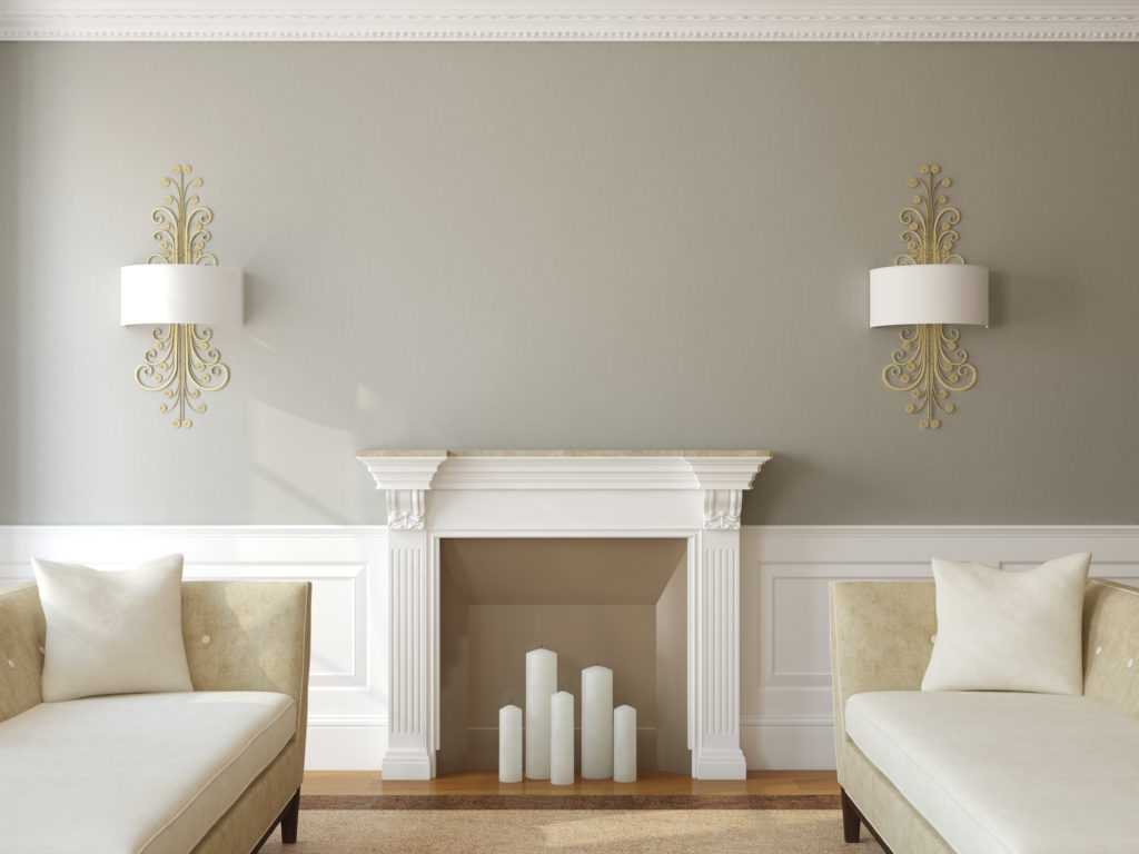 elegant living room wall colors