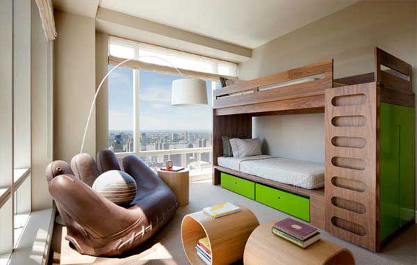 space saving bunk beds for small rooms