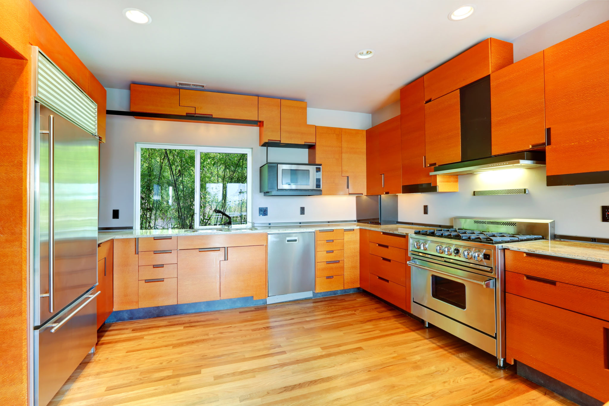 Orange Kitchen Cabinets Artazum Shutterstock 2048x1365 