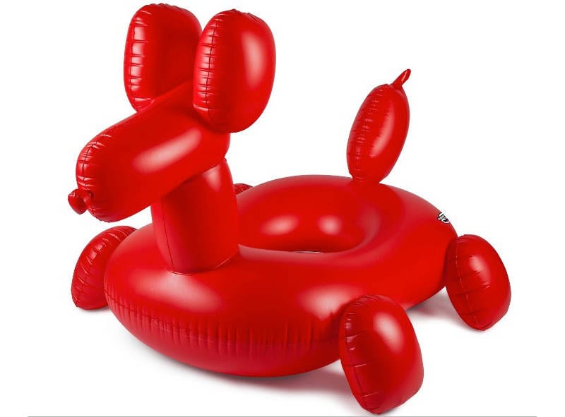 pool float balloon dog