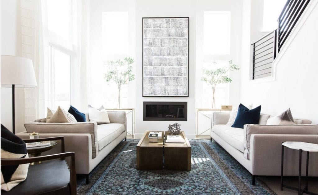Create A Focal Point In Living Room