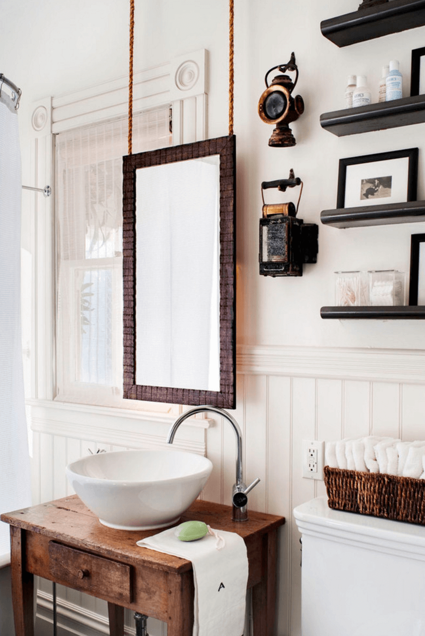 small bathroom mirrors