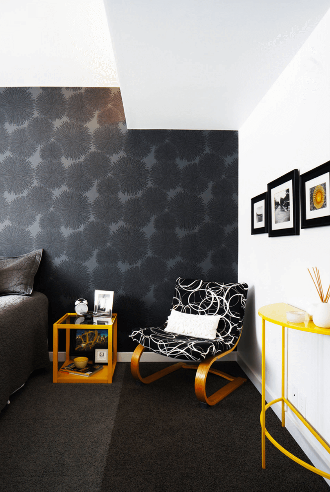 wallpaper on walls home decor furnishings