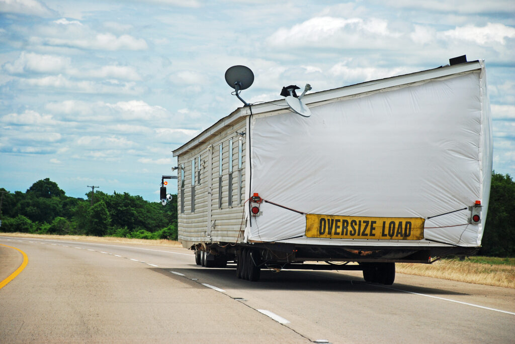 mobile home transport ireland